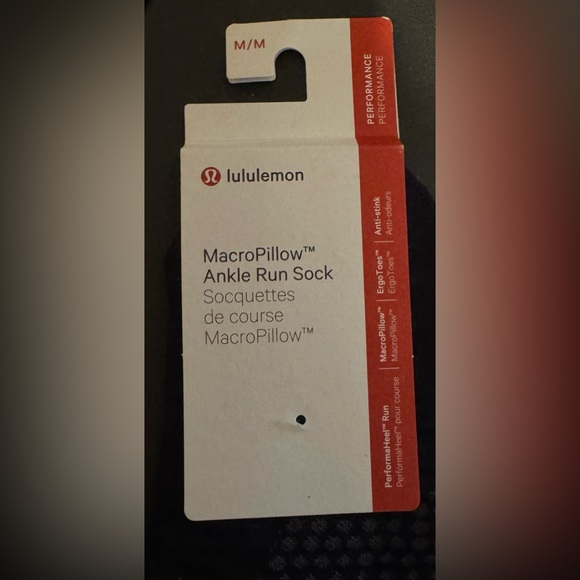 Lululemon MacroPillow Ankle Run Sock BNWT - Picture 4 of 5